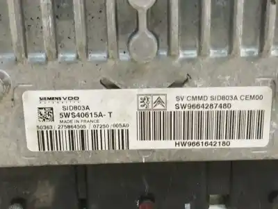 Second-hand car spare part ECU ENGINE CONTROL for CITROEN C4 GRAND PICASSO I (UA_)  OEM IAM references 5WS40615AT  
