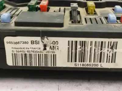 Second-hand car spare part fuse box unit for citroen c2 furio oem iam references 9653667380  