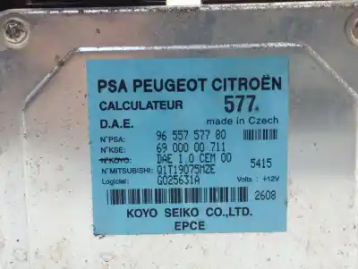 Second-hand car spare part steering control unit for citroen c2 furio oem iam references 9655757780  