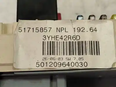 Автозапчасти б/у блок реле/предохранителей за fiat stilo (192) 1.9 jtd cat ссылки oem iam 51715857  