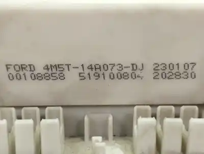 Second-hand car spare part fuse box unit for ford focus c-max (cap) trend (d) oem iam references 6m5t14014  