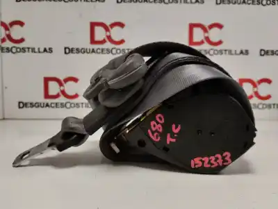 Автозапчастина б/у центральний задній ремін безпеки для renault clio ii fase i (b/cbo) 1.6 initiale (b/cbod) 90 cv / 66 kw посилання на oem iam 8200068575  