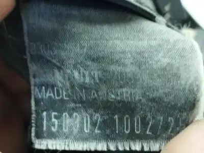 Автозапчастина б/у задній правий ремін безпеки для renault clio ii fase ii (b/cb0) authentique 58 cv / 43 kw посилання на oem iam 7701474913  