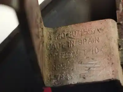 Автозапчастина б/у накладка переднього лівого бампера для seat toledo ii (1m2) 1.9 tdi посилання на oem iam 1m0807155a