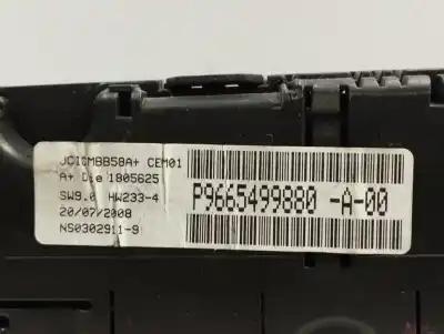 Second-hand car spare part dashboard for citroen c4 picasso i monospace (ud_) 1.6 hdi oem iam references p9665499880