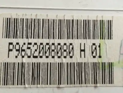 Peça sobressalente para automóvel em segunda mão quadrante por citroen c2 furio referências oem iam p9652008080  