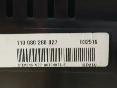 Peça sobressalente para automóvel em segunda mão quadrante por seat leon (1p1) stylance / style referências oem iam 1p0920823g  