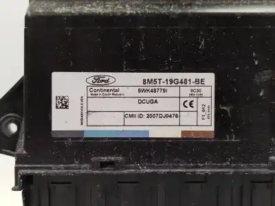 Second-hand car spare part electronic module for ford kuga (cbv) titanium oem iam references 8m5t19g481be