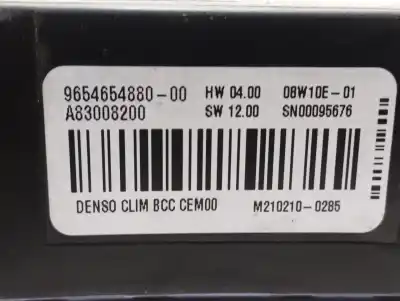 Автозапчастина б/у електронний модуль для citroen c4 picasso i monospace (ud_) 1.6 hdi посилання на oem iam 965465488000  