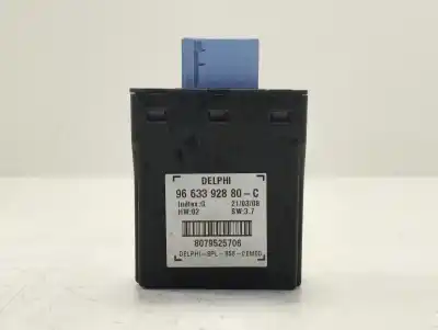 Автозапчасти б/у электронный модуль за citroen c4 picasso i monospace (ud_) 1.6 hdi ссылки oem iam 9663392880  