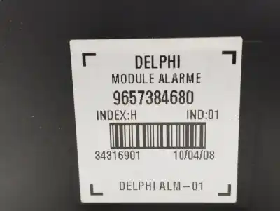 Автозапчасти б/у электронный модуль за citroen c4 picasso i monospace (ud_) 1.6 hdi ссылки oem iam 9657384680  