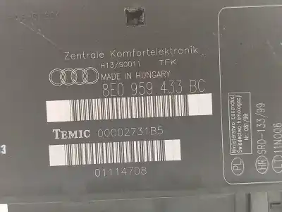 Автозапчасти б/у электронный модуль за audi a4 b6 (8e2) 1.9 tdi ссылки oem iam 8e0959433bc  