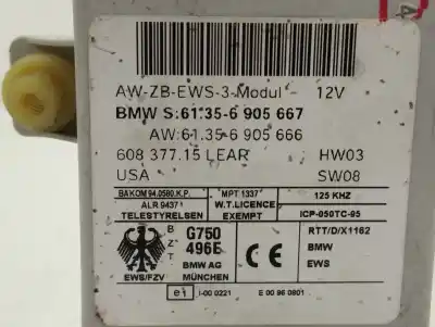 Peça sobressalente para automóvel em segunda mão módulo eletrônico por bmw serie 3 berlina (e46) 320d referências oem iam 61356905667  