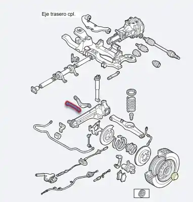 Автозапчасти б/у задний левый нижний рычаг подвески за mazda cx-7 (er) active ссылки oem iam eg2128500b  