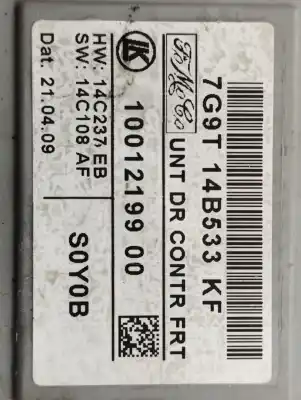 Pezzo di ricambio per auto di seconda mano modulo elettronico per ford s-max (ca1) titanium (03.2010->) 140 cv / 103 kw riferimenti oem iam 7g9t14b533kf  