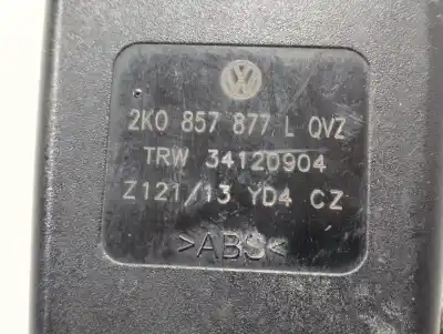 Second-hand car spare part right front seat belt buckle for seat ibiza (6l1) cool oem iam references 6q0857756e