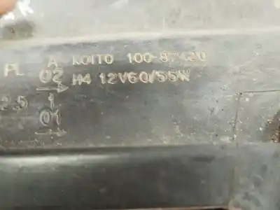 Second-hand car spare part left headlight for mitsubishi montero (v60/v70) 2.5 tdi sahel oem iam references 10087420  