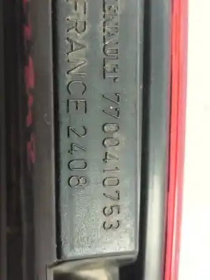 Second-hand car spare part central brake light for renault clio ii fase ii (b/cb0) base authentique 65 cv / 48 kw oem iam references 7700410753  