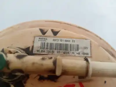 Second-hand car spare part fuel tank sender unit for citroen c3 lx oem iam references 9685472880  