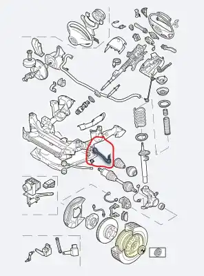 Peça sobressalente para automóvel em segunda mão braço de suspensão inferior esquerdo dianteiro por bmw x3 (e83) xdrive 20d edition exclusive referências oem iam 31122229521