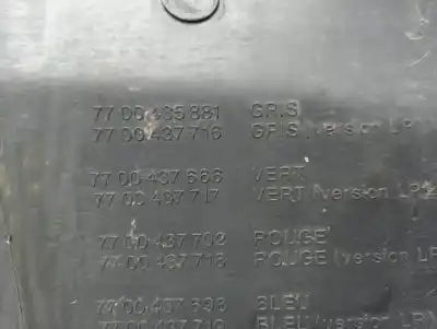 Автозапчасти б/у накладка правого переднего бампера за renault scenic rx4 (ja0) 1.9 dci salomon ссылки oem iam 7700435881  