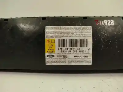Peça sobressalente para automóvel em segunda mão airbag frontal lado esquerdo por ford kuga (cbv) titanium referências oem iam 3m51r611d11ak  