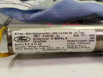 Second-hand car spare part front right curtain airbag for ford kuga (cbv) titanium oem iam references 7m51r14k159aj