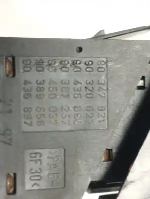 Peça sobressalente para automóvel em segunda mão interruptor 4 piscas - emergência por opel corsa b base referências oem iam 90347821
