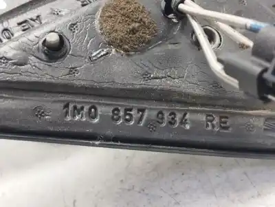 Second-hand car spare part right rearview mirror for seat leon (1m1) 1.6 oem iam references 1m0857934