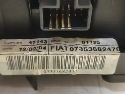 Second-hand car spare part multifunction switch for fiat stilo (192) 2.4 20v abarth oem iam references 07353682470  