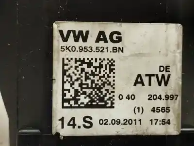 Second-hand car spare part multifunction switch for seat leon (1p1) reference oem iam references 5k0953521bn  