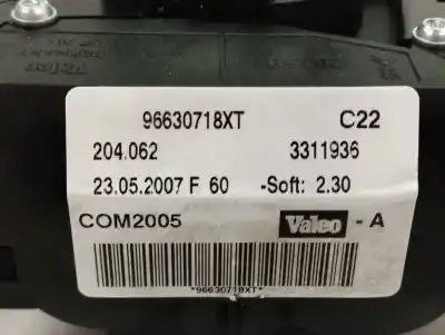 Peça sobressalente para automóvel em segunda mão comandos de alavanca por peugeot 207 sport referências oem iam 96630718xt