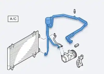 Pezzo di ricambio per auto di seconda mano  per PEUGEOT 308  Riferimenti OEM IAM 9684368380  
