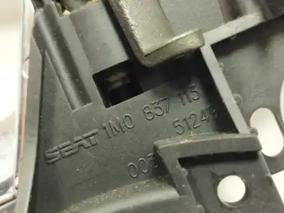 Автозапчасти б/у левая задняя внутренняя ручка за seat toledo ii (1m2) 2.3 v5 20v ссылки oem iam 1m0837113  