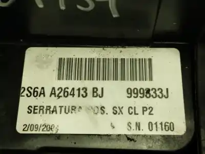 Автозапчасти б/у замок задней левой двери за ford fusion (cbk) ambiente ссылки oem iam 2s6aa26413bj  