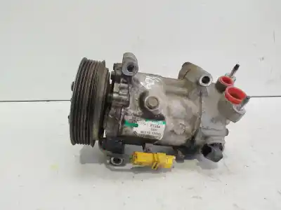 Peça sobressalente para automóvel em segunda mão COMPRESSOR DE AR CONDICIONADO A/A A/C por PEUGEOT 207  Referências OEM IAM 9651910980 SD6C121363 , SD6C1213 