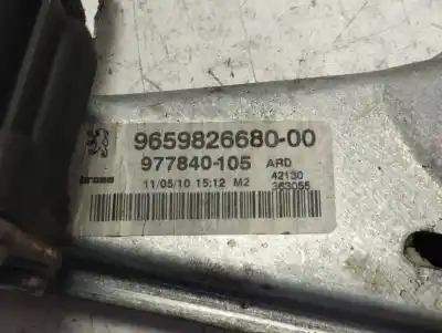 Pezzo di ricambio per auto di seconda mano alzacristalli posteriore destro per peugeot 308 confort riferimenti oem iam 9659826680