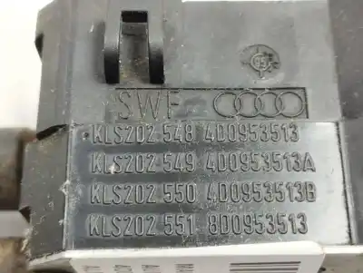 Second-hand car spare part headlights switch for audi a4 berlina (b5) 1.9 tdi oem iam references 4d0953513