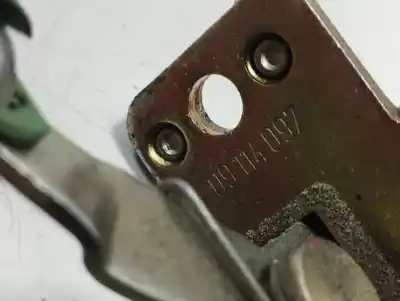 Second-hand car spare part trunk lock for opel corsa b base oem iam references 9114097  