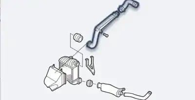 Peça sobressalente para automóvel em segunda mão Tubo por SEAT TOLEDO (1M2) Sport Referências OEM IAM 1J0145762P  
