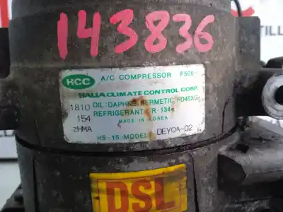 Автозапчасти б/у компрессор кондиционера воздуха за hyundai accent (lc) l crdi ссылки oem iam 9770117000