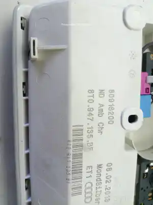 Автозапчастина б/у внутрішне світло для audi a4 b8 avant (8k5) 2.0 tdi посилання на oem iam 8t0947135bf  