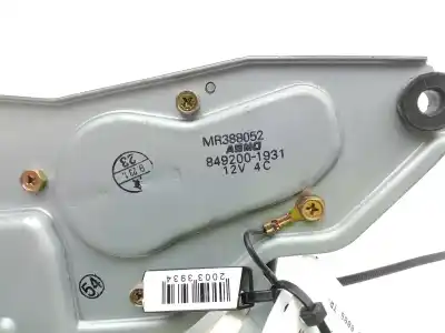 Автозапчастина б/у двигатель заднього склоочисника для mitsubishi montero (v60/v70) 3.2 di-d avance посилання на oem iam mr388052. 8492001931  
