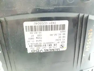 Second-hand car spare part dashboard for bmw 3 (e90) 2.0 diesel oem iam references 911020504  