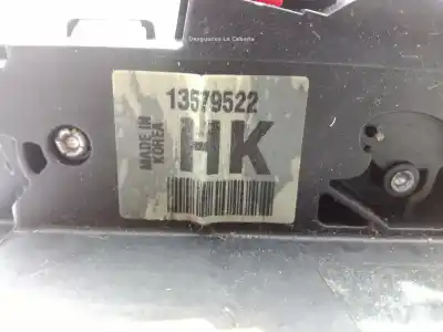 Автозапчасти б/у замок левой передней двери за opel mokka / mokka x (j13) 1.7 cdti (_76) ссылки oem iam 13579522hk  