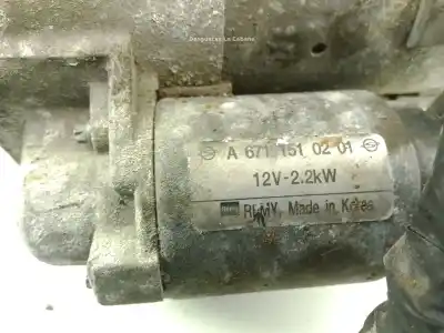 Second-hand car spare part starter motor for ssangyong korando (ck) 2.0 e-xdi oem iam references a6711510201  