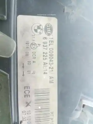 Peça sobressalente para automóvel em segunda mão farol / farolim esquerdo por bmw 7 e65, e66, e67 12 2009 referências oem iam 6937225  