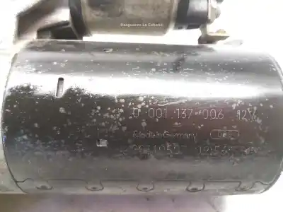 Pezzo di ricambio per auto di seconda mano motorino di avviamento per opel corsa d (s07) 1.4 (l08 l68) riferimenti oem iam 0001137006  