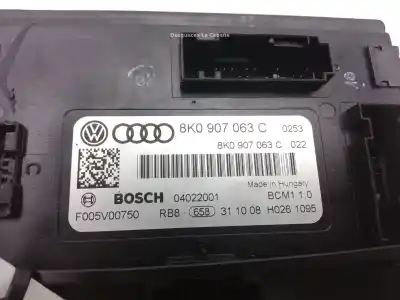 Peça sobressalente para automóvel em segunda mão comandos de alavanca por audi a5 (8t3) 2.0 tfsi referências oem iam 8k0907063c  