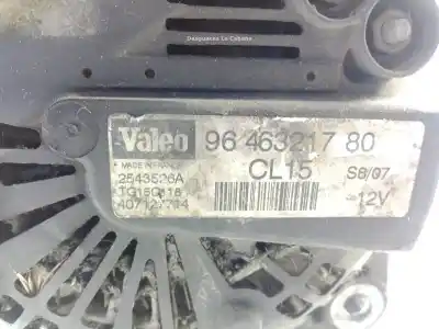 Peça sobressalente para automóvel em segunda mão alternador por citroen jumpy (vf7) 1.6 hdi 90 16v referências oem iam 9646321780  